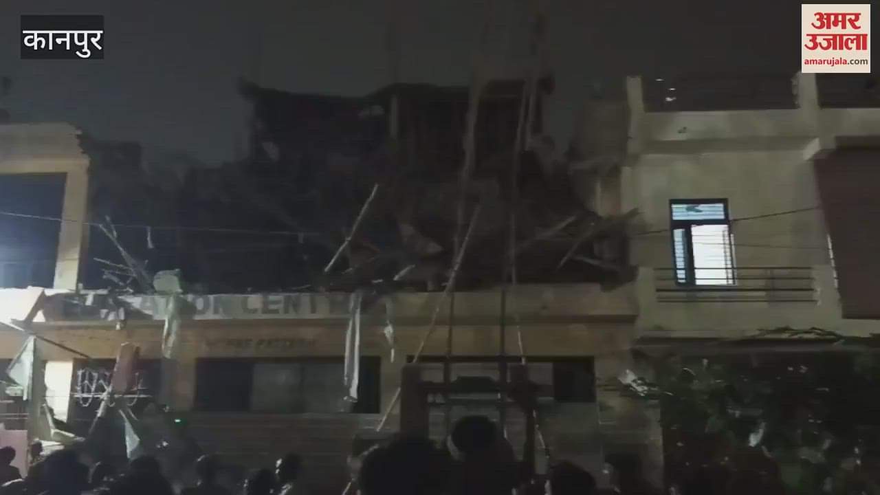 College roof collapsed during casting, laborer was trapped for two and a half hours
