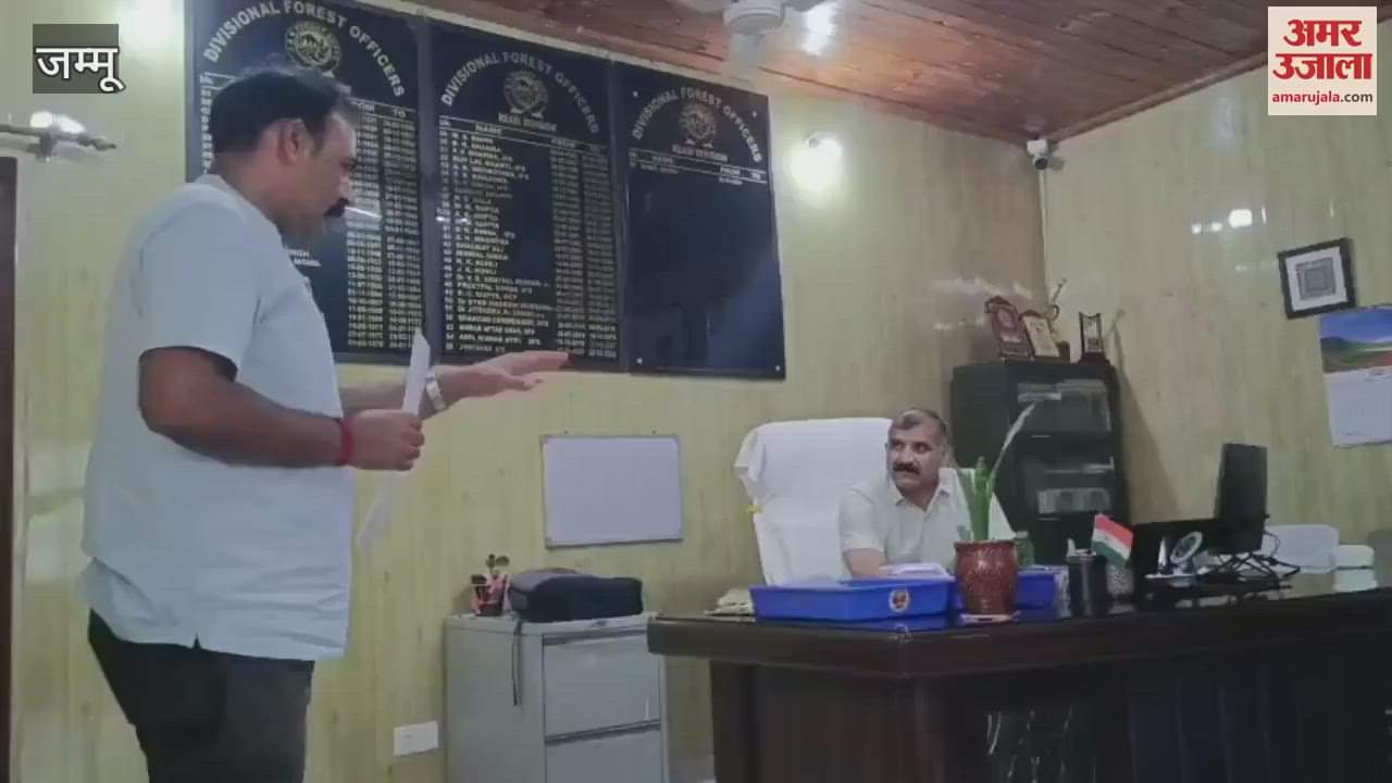 Concerned over increasing incidents of forest fires, locals met DFO in Reasi