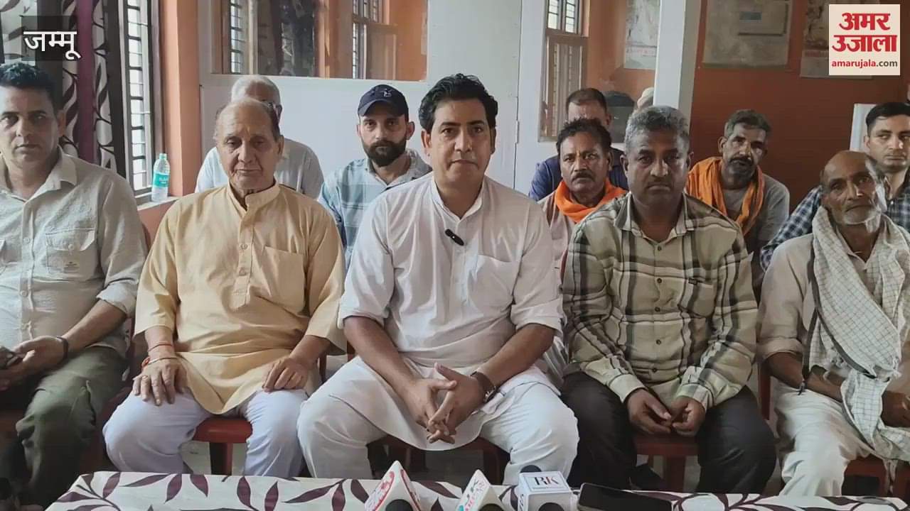 Land registration stopped in Samba, Youth Congress leader Sandeep Sharma raised questions on Revenue Department