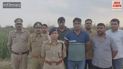 criminal who shot and killed a youth in front of the police station in Ghaziabad was arrested in an encounter