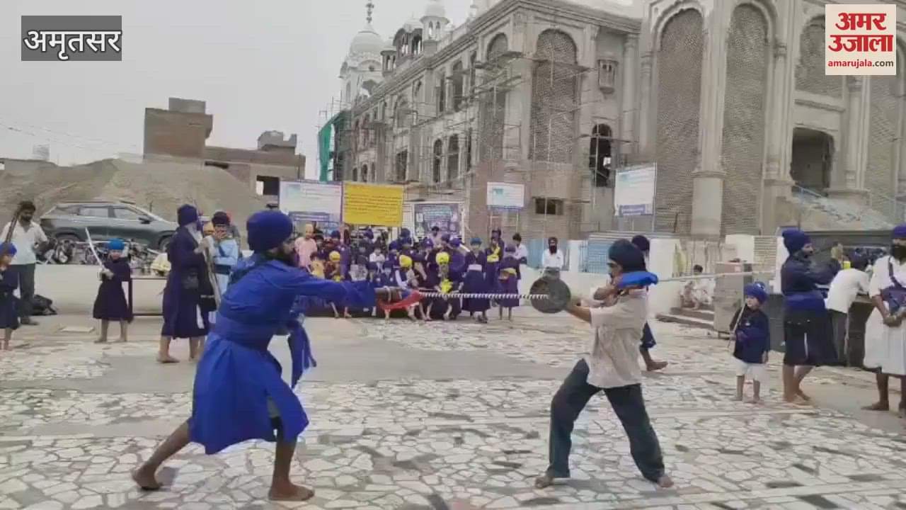 Nihang Singhs celebrated Gatka Day in Amritsar