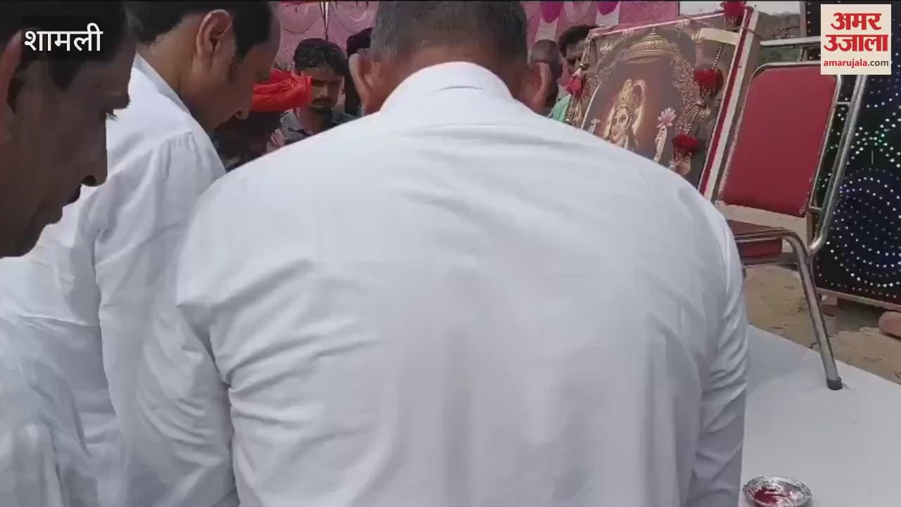 Shamli News: Baba Kamalnath's 41-day penance completed in Dr. Bhimrao Ambedkar Park, Havan and Bhandara organized