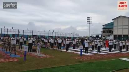 International Yoga Day was celebrated with great enthusiasm in Almora
