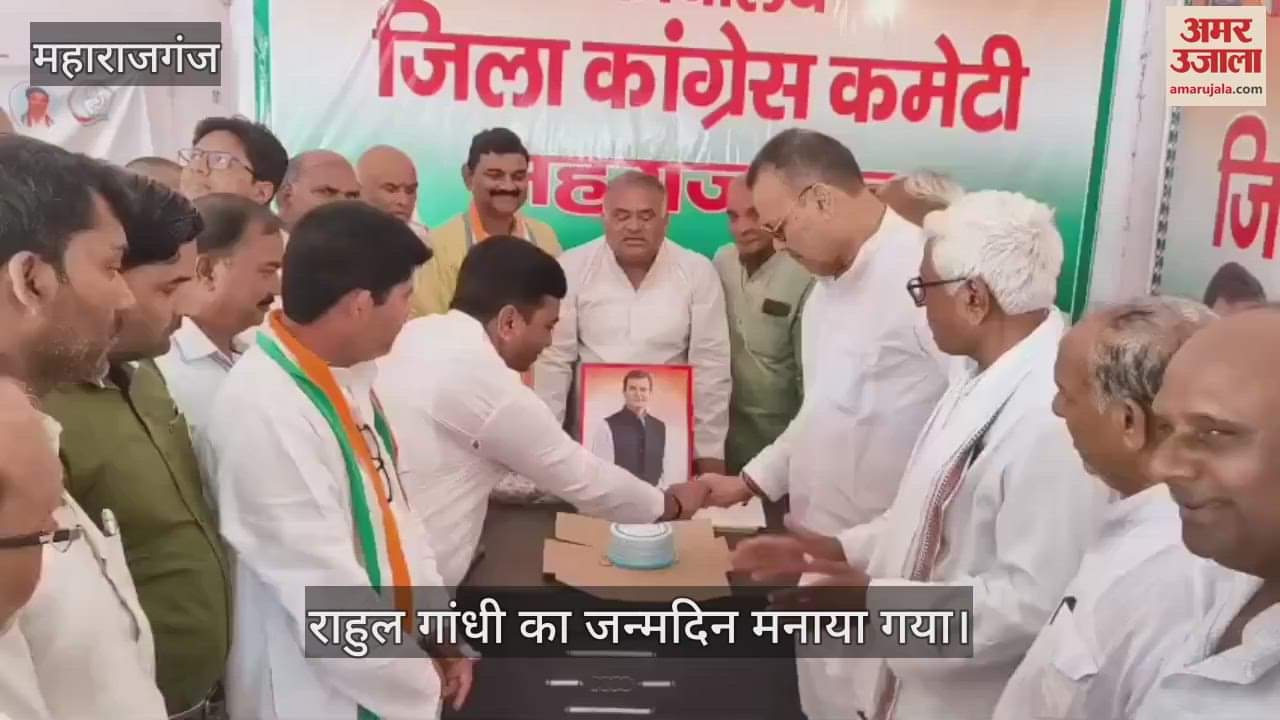 Congress leaders celebrated Rahul Gandhi's birthday