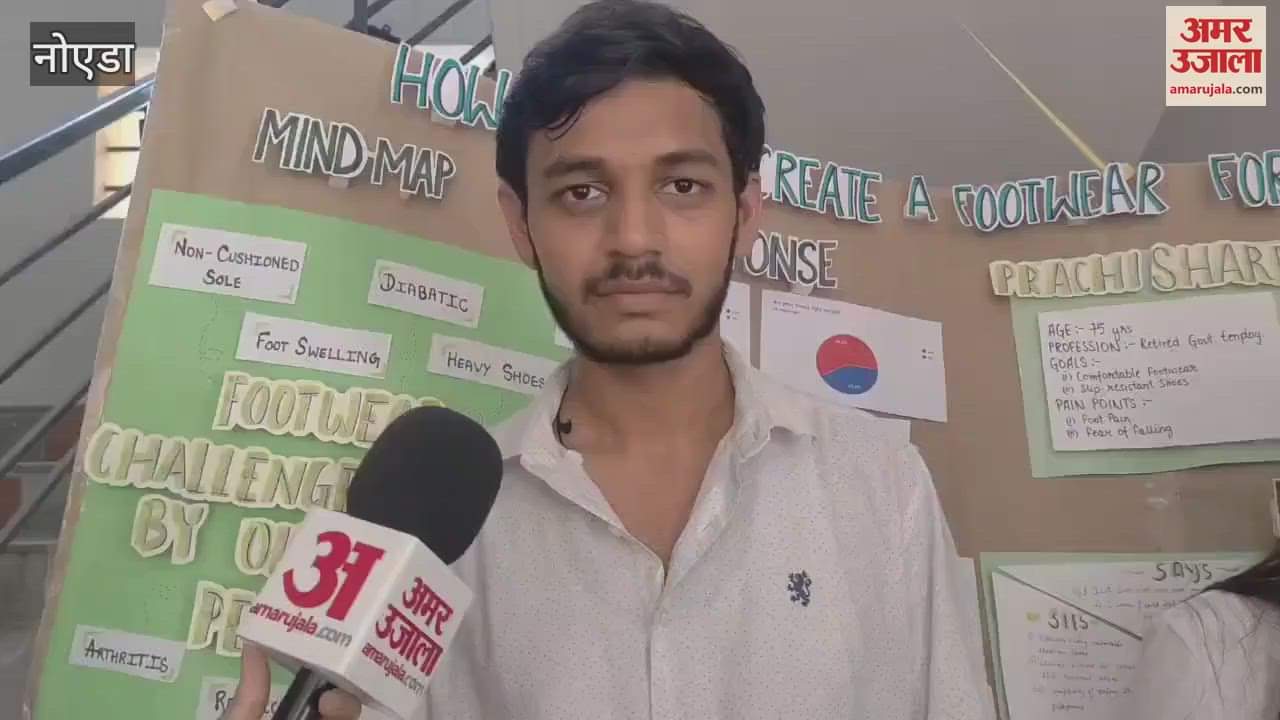 FDDI students made comfortable footwear soles for the elderly