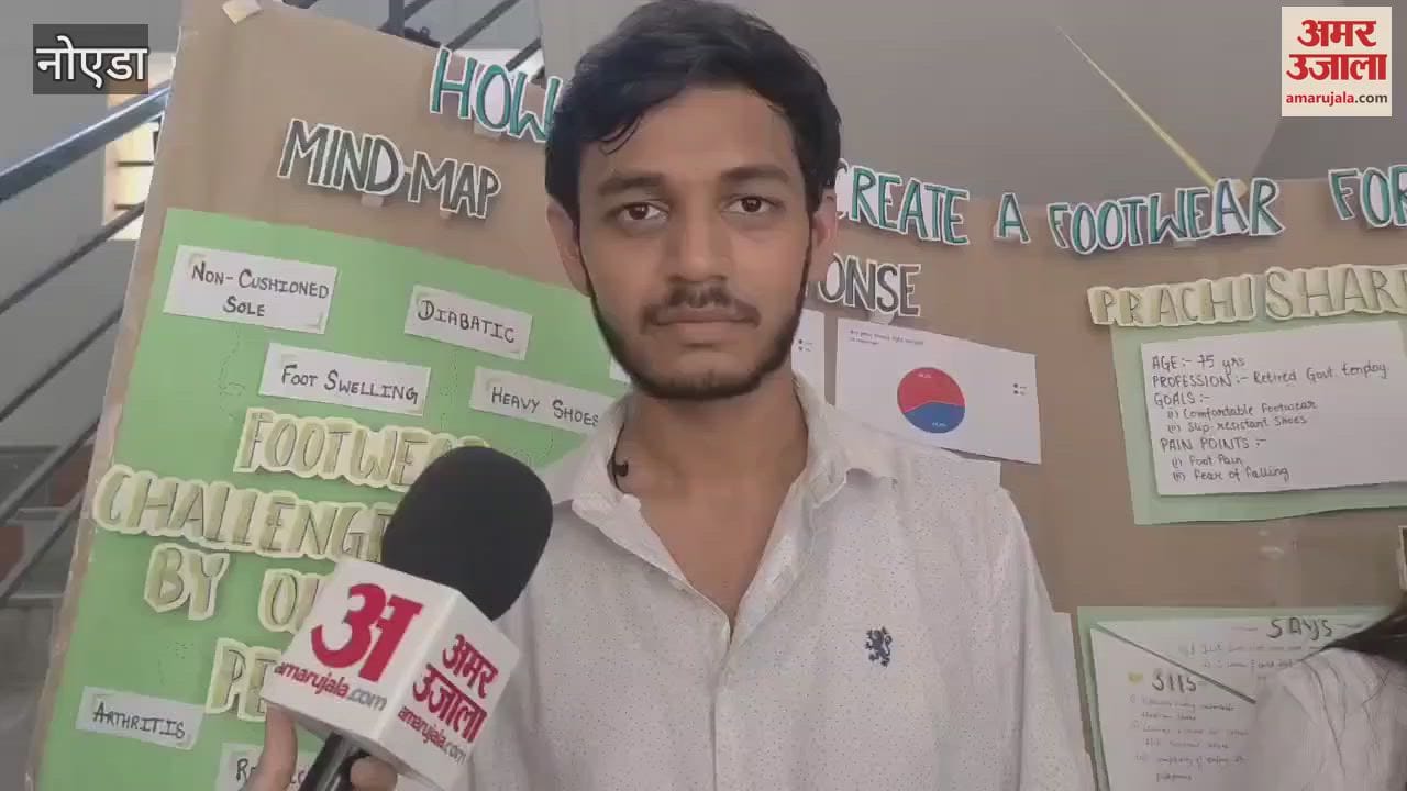 FDDI students made comfortable footwear soles for the elderly