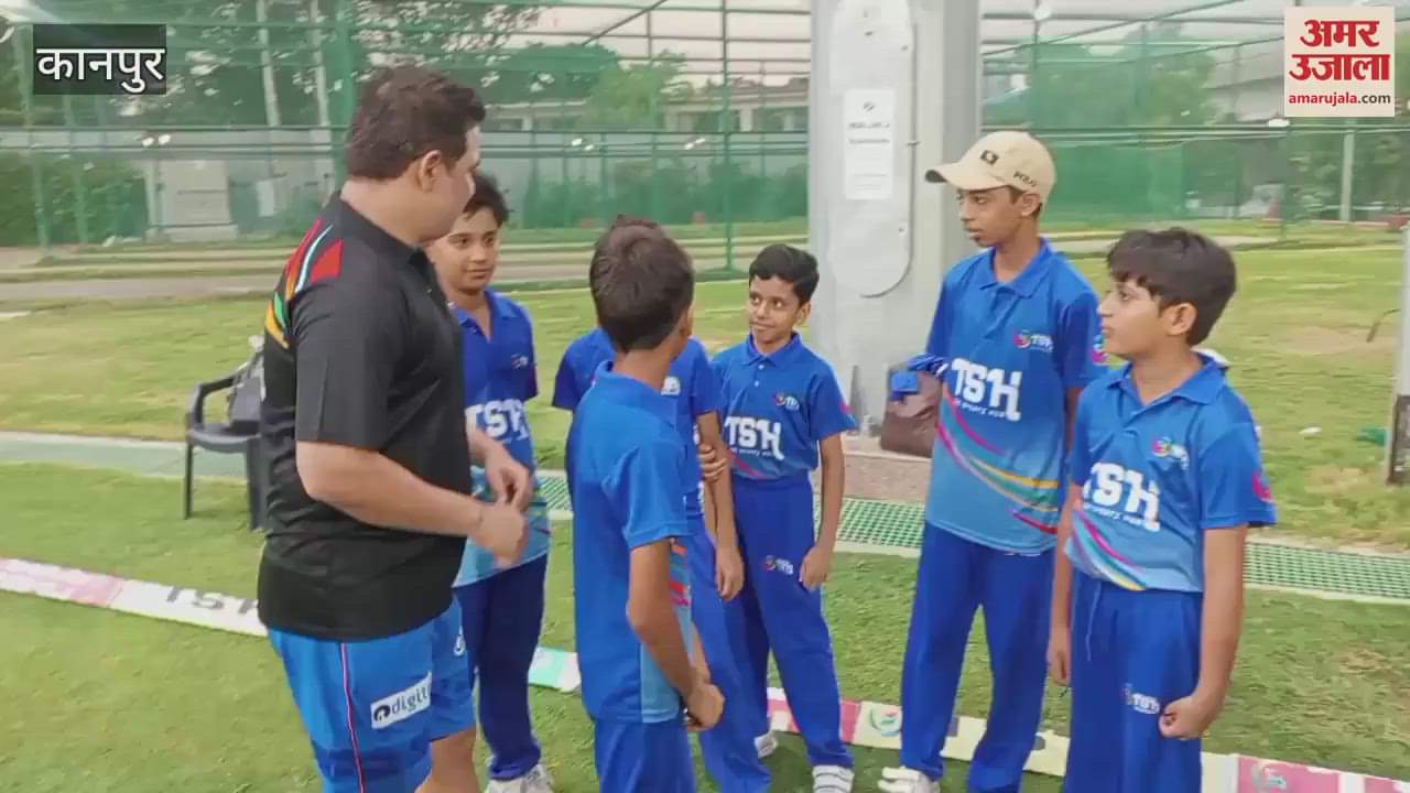 Former star spinner of Indian cricket team Piyush Chawla trained cricketers at TSH
