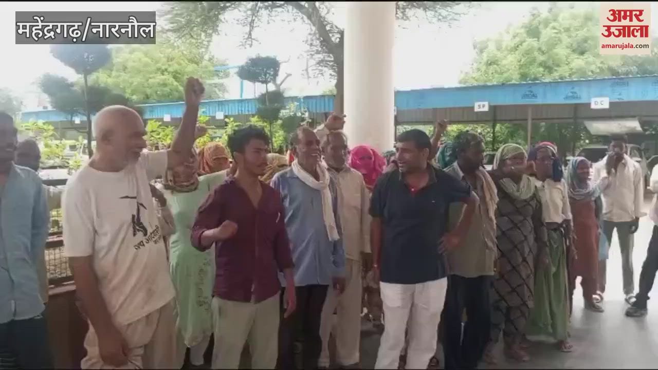 Villagers alleged discrimination in removing encroachment in Bachini of Narnaul