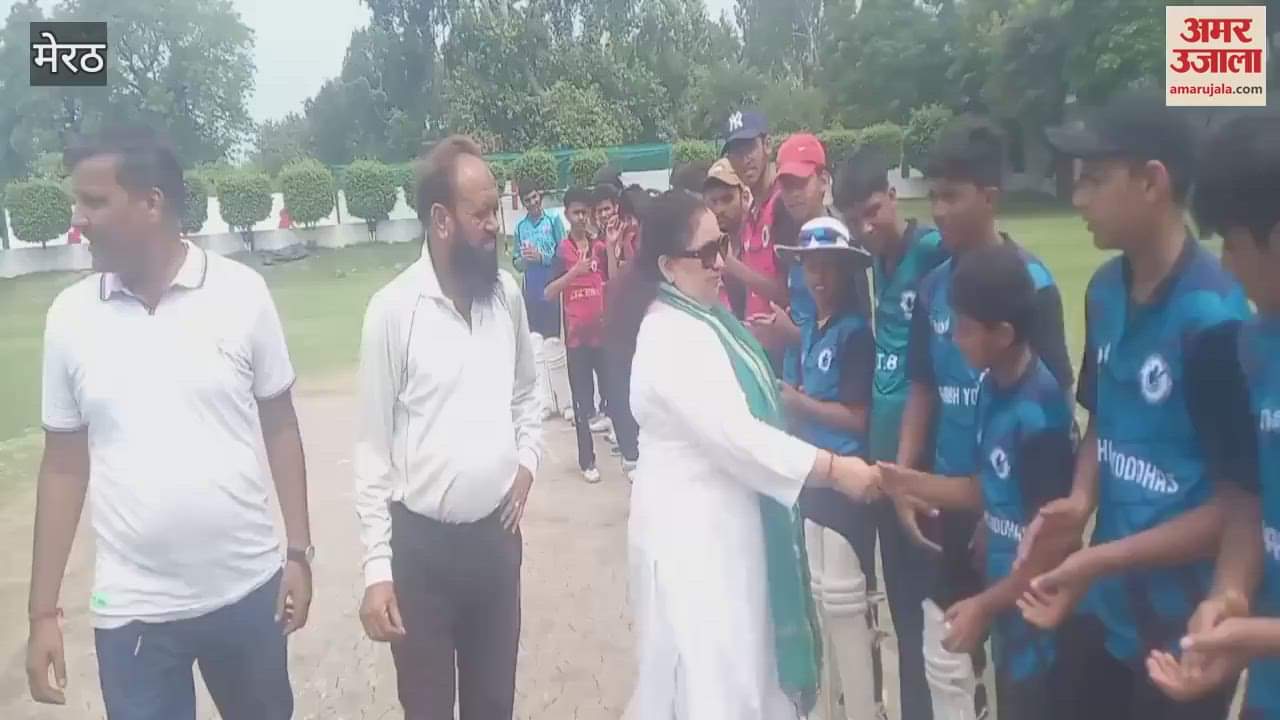 Meerut: Cricket match organized in GTB
