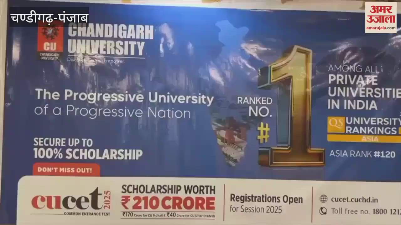 Chandigarh University ranked 16th in the country