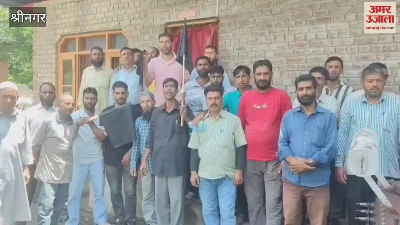 Bandipora PDD workers stage silent protest, Mourn fallen colleagues