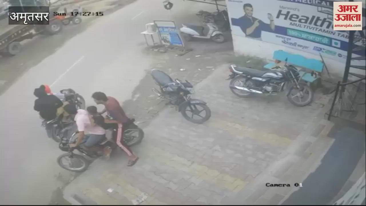 Unknown motorcycle riders opened fire at a medical store in Amritsar