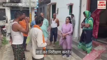 Inspection of various wards of the municipality