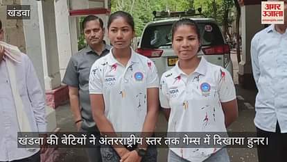 elder daughter travels from boat to Navy and younger girl got bronze medal in international championship