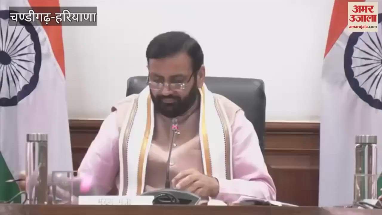 CM Naib Saini arrived at Haryana cabinet meeting