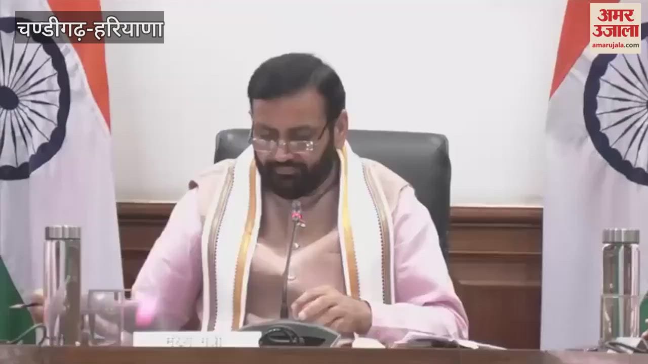 CM Naib Saini arrived at Haryana cabinet meeting