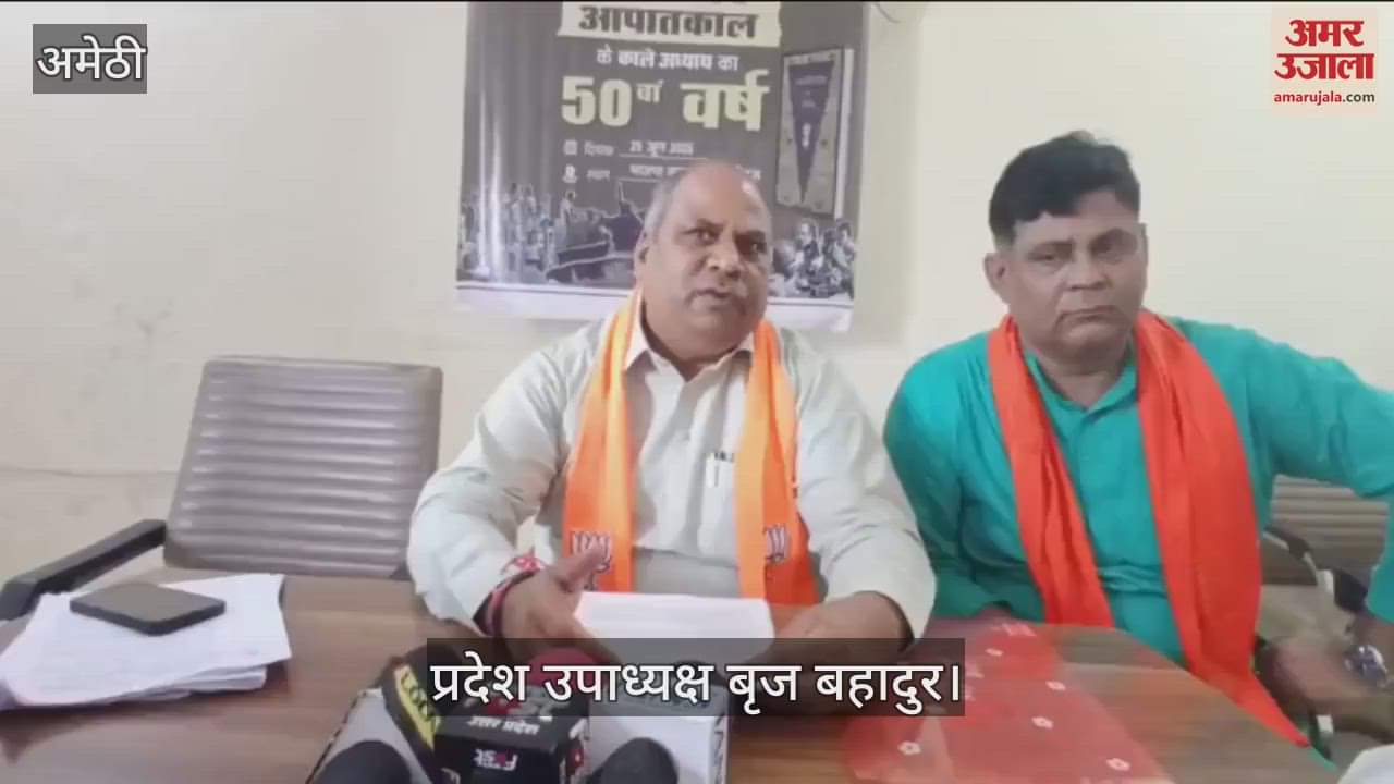 VIDEO: Amethi: भाजपा प्रदेश उपाध्यक्ष बोले, भाजपा की सरकार में मजबूत हुआ लोकतंत्र