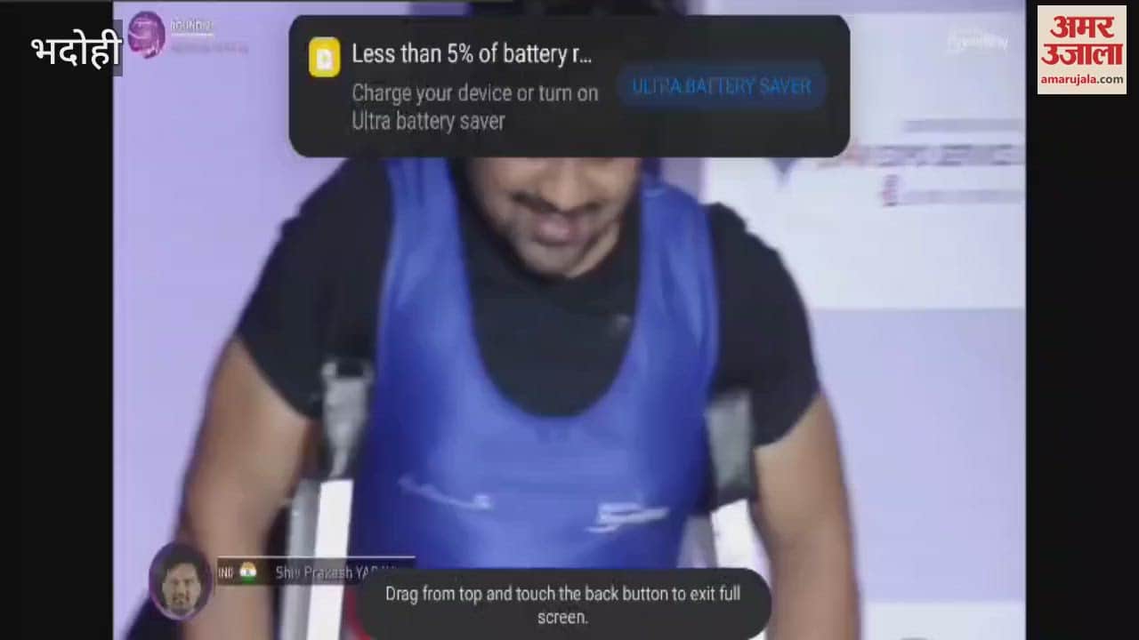 player Shiva of Bhadohi made to finals of World Para Power Lifting