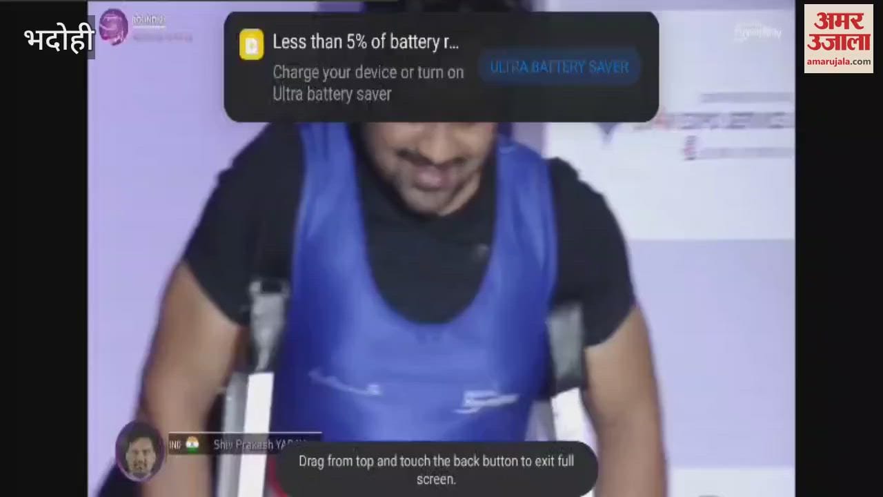 player Shiva of Bhadohi made to finals of World Para Power Lifting