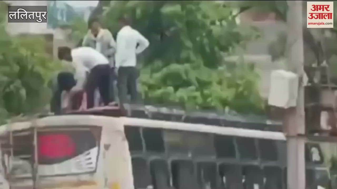 young man travelling on the roof of a bus in Lalitpur came in contact with a high tension line