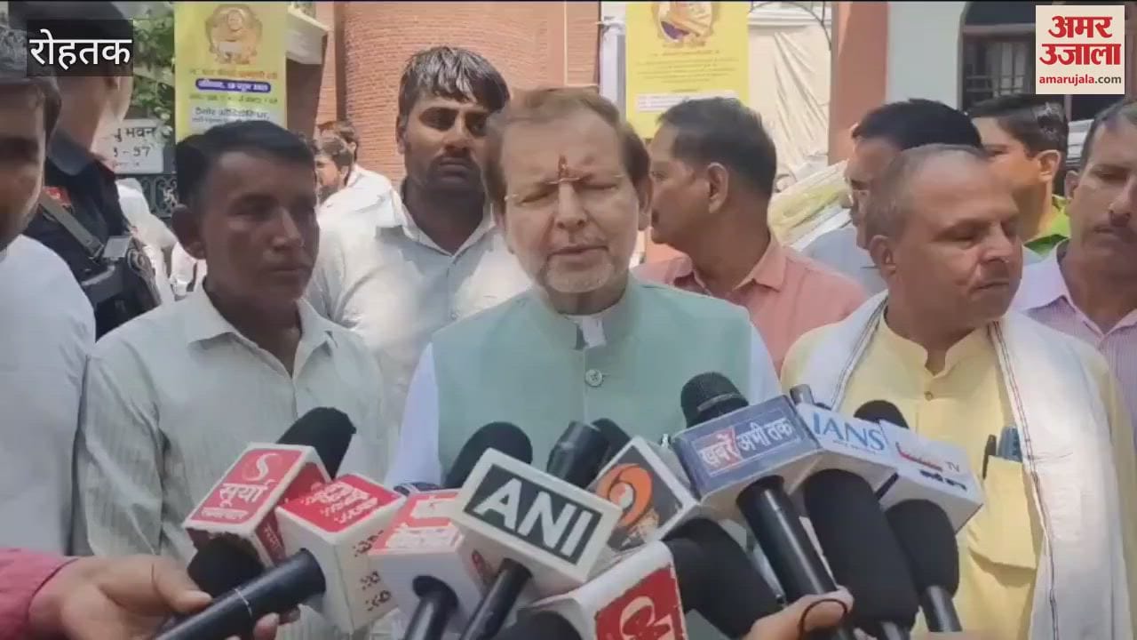 Arvind Sharma hits back at Dushyant in Rohtak, says- who stopped you from meeting the Chief Minister, tell the names of the officers who were involved in the conspiracy