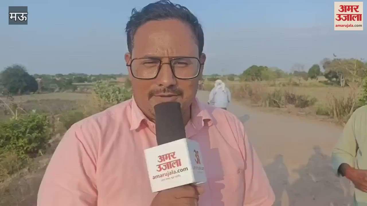 Road worth three crores started crumbling in few months now villagers get repaired themselves