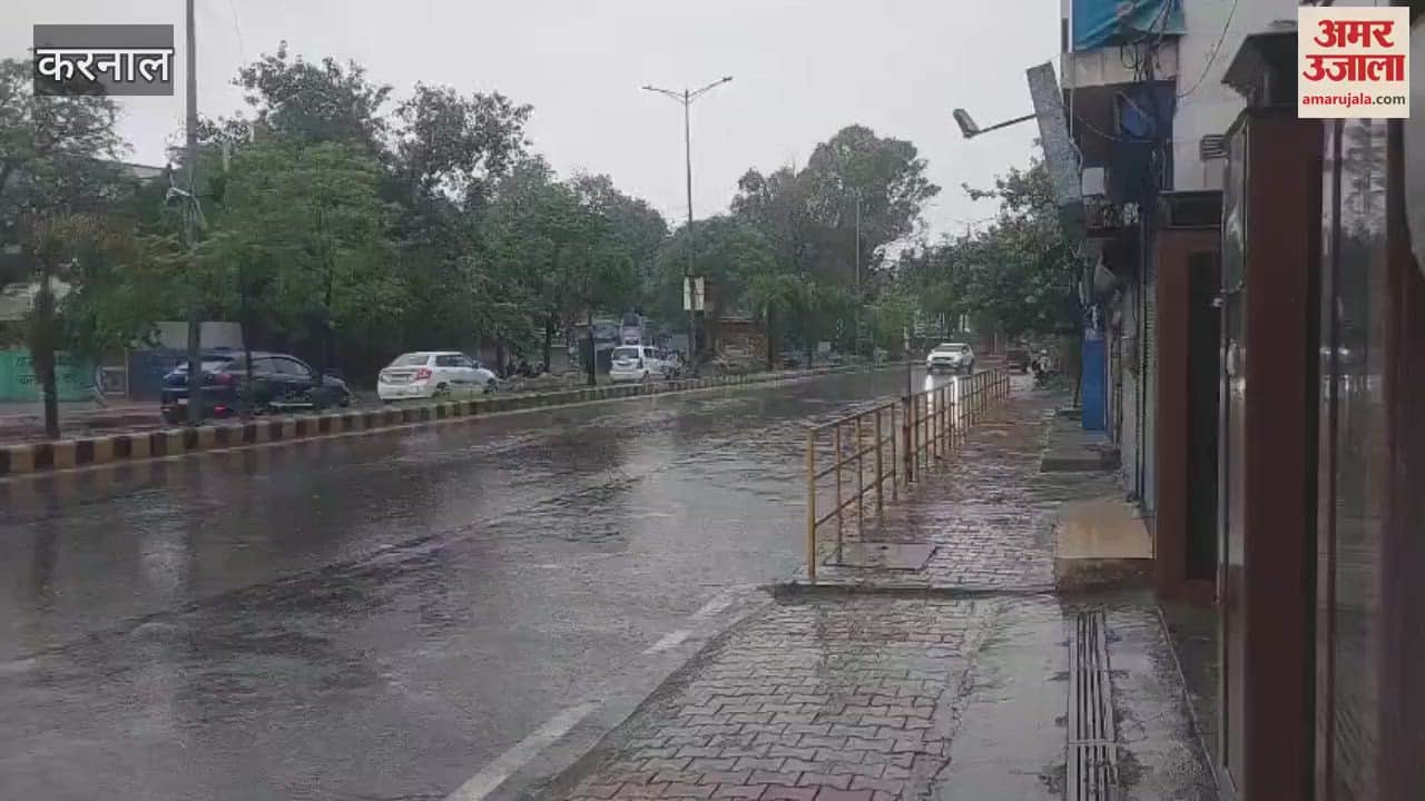 Rain changed the mood of weather in Karnal, got relief from heat