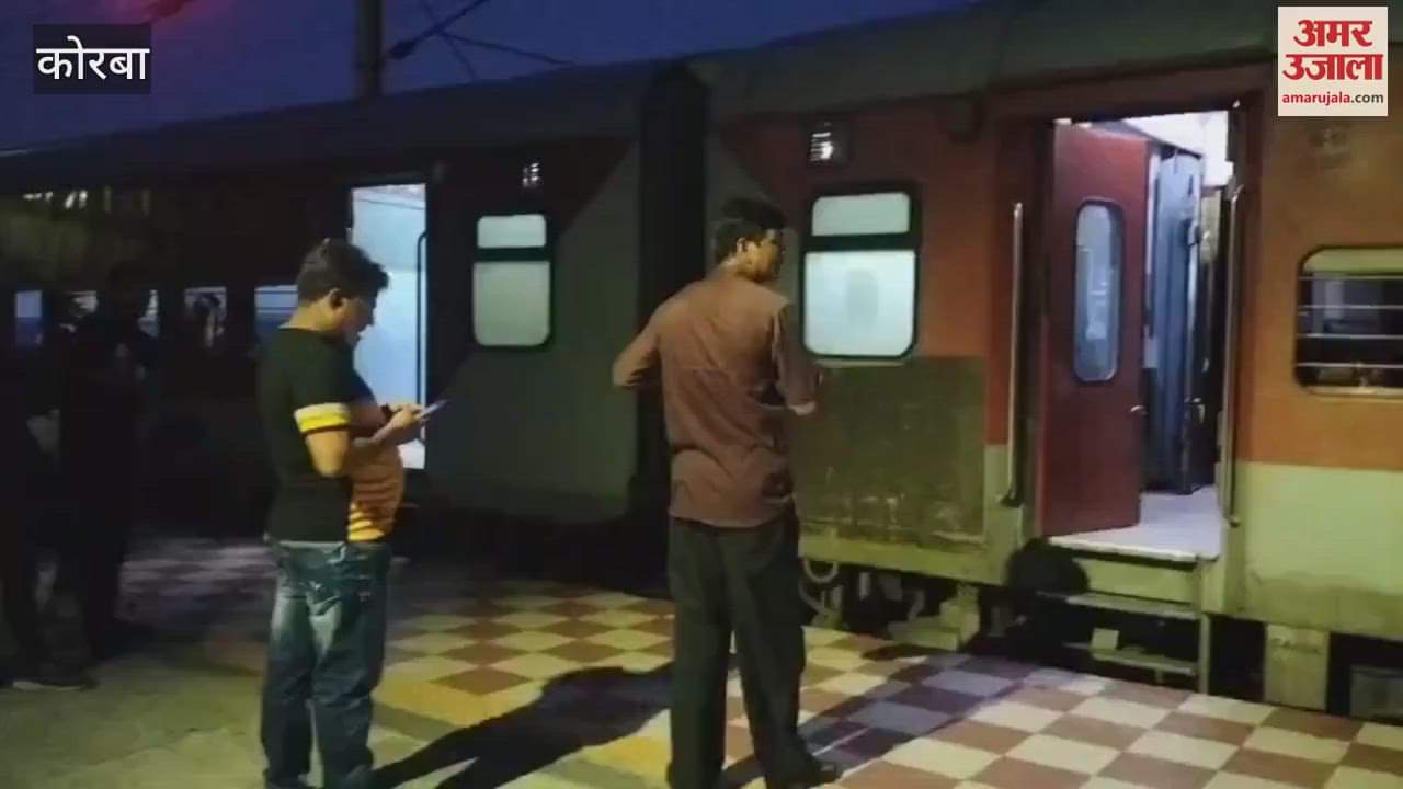 A seven feet snake created a stir at Korba railway station