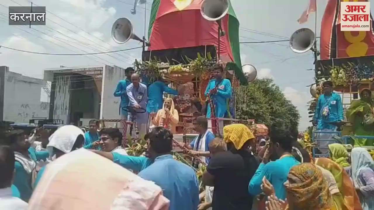 Lord Jagannath Yatra in Karnal