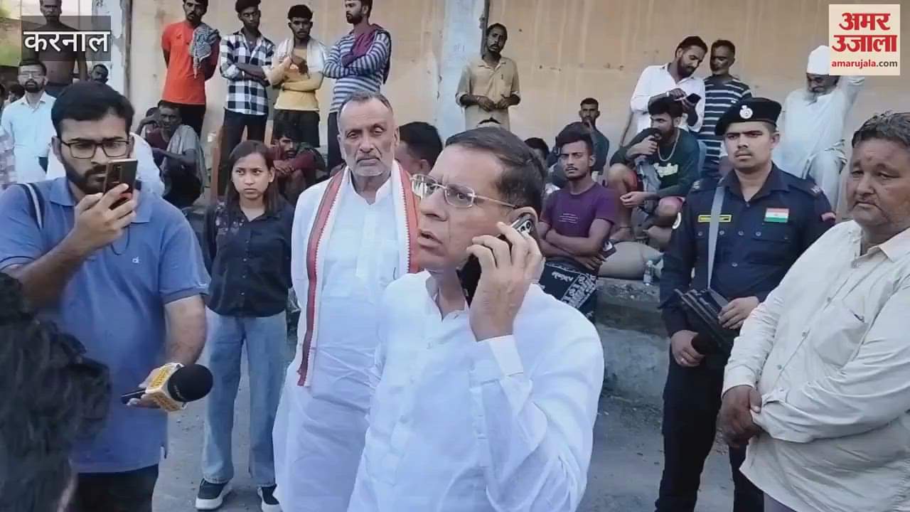 Food supply minister Rajesh Nagar raided the Kunjpura wheat warehouse