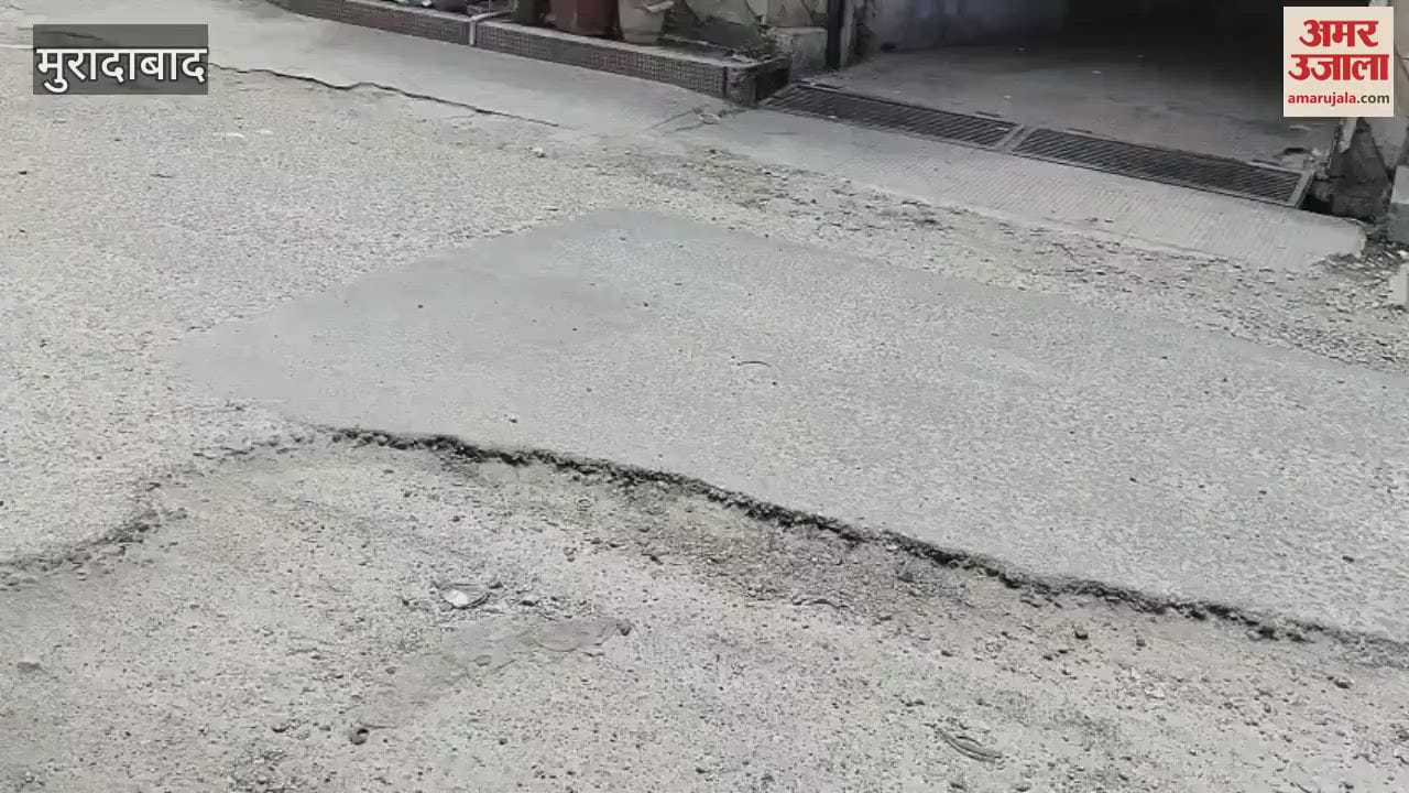 Pits in front of Parker Inter College since last three months, department is careless