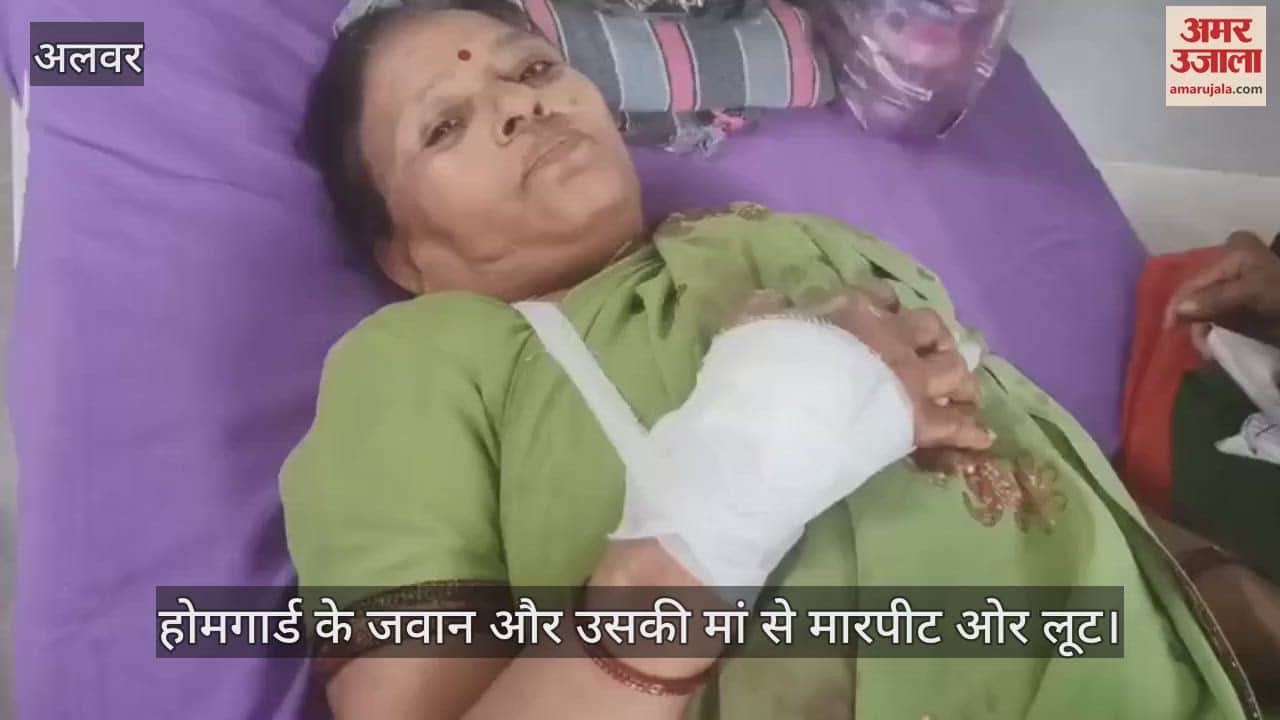 Alwar News: Mother and Son Attacked Over Land Dispute, Robbers Flee with Gold Chain and Cash