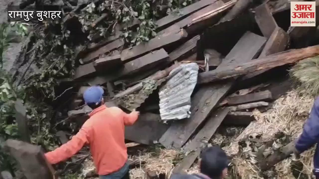 Rampur Bushahr Cloud burst in Sarpara Panchayat under Rampur subdivision of Himachal