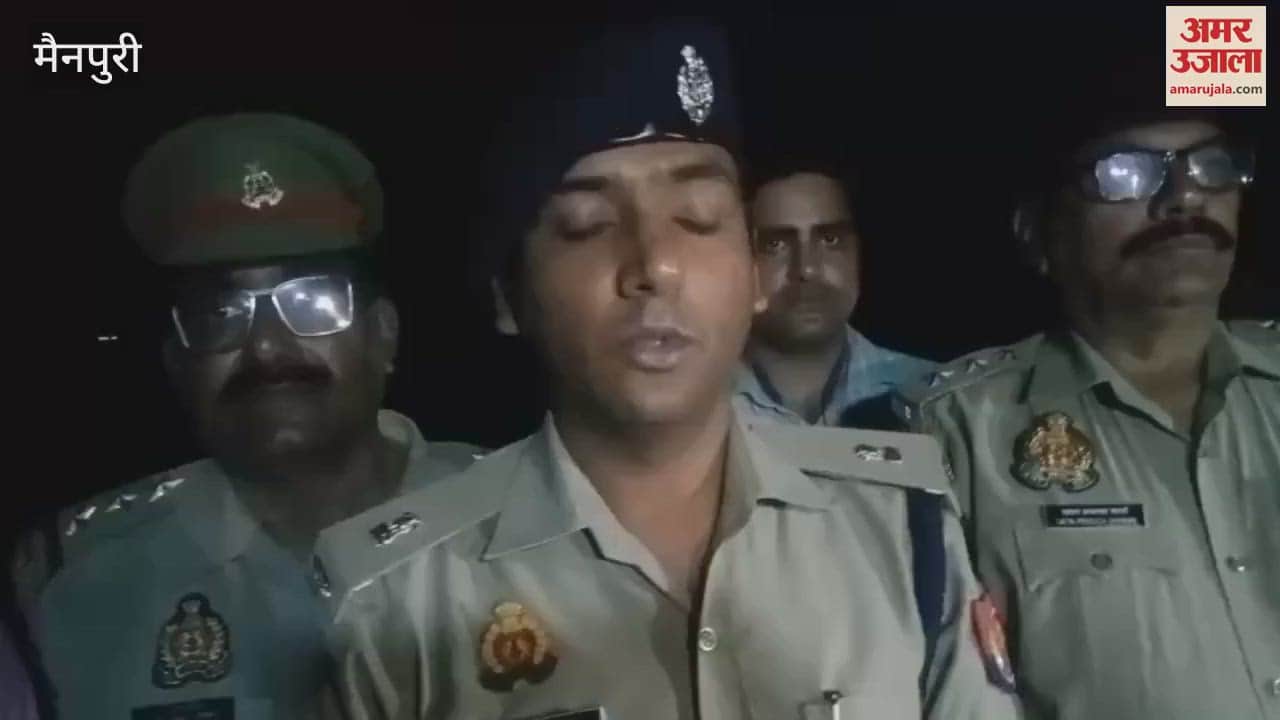 police encounter with criminals Mainpuri