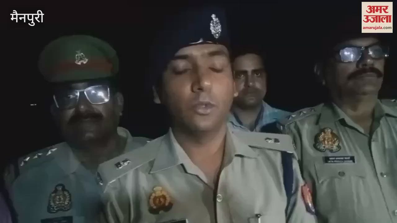 police encounter with criminals Mainpuri