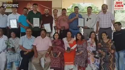 Rotary Club Moradabad Central started the new session with Rudrabhishek, honored Doctor and CA on their day