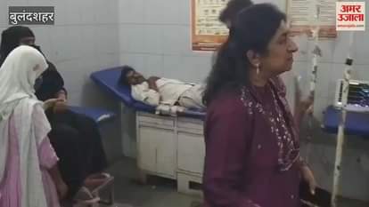 Principal of medical college inspected district hospital in Bulandshahr