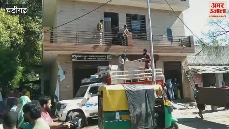 Chandigarh Administration And Corporation Teams Reached Manimajra Demolish Houses Near Shivalik Garden – Amar Ujala Hindi News Live