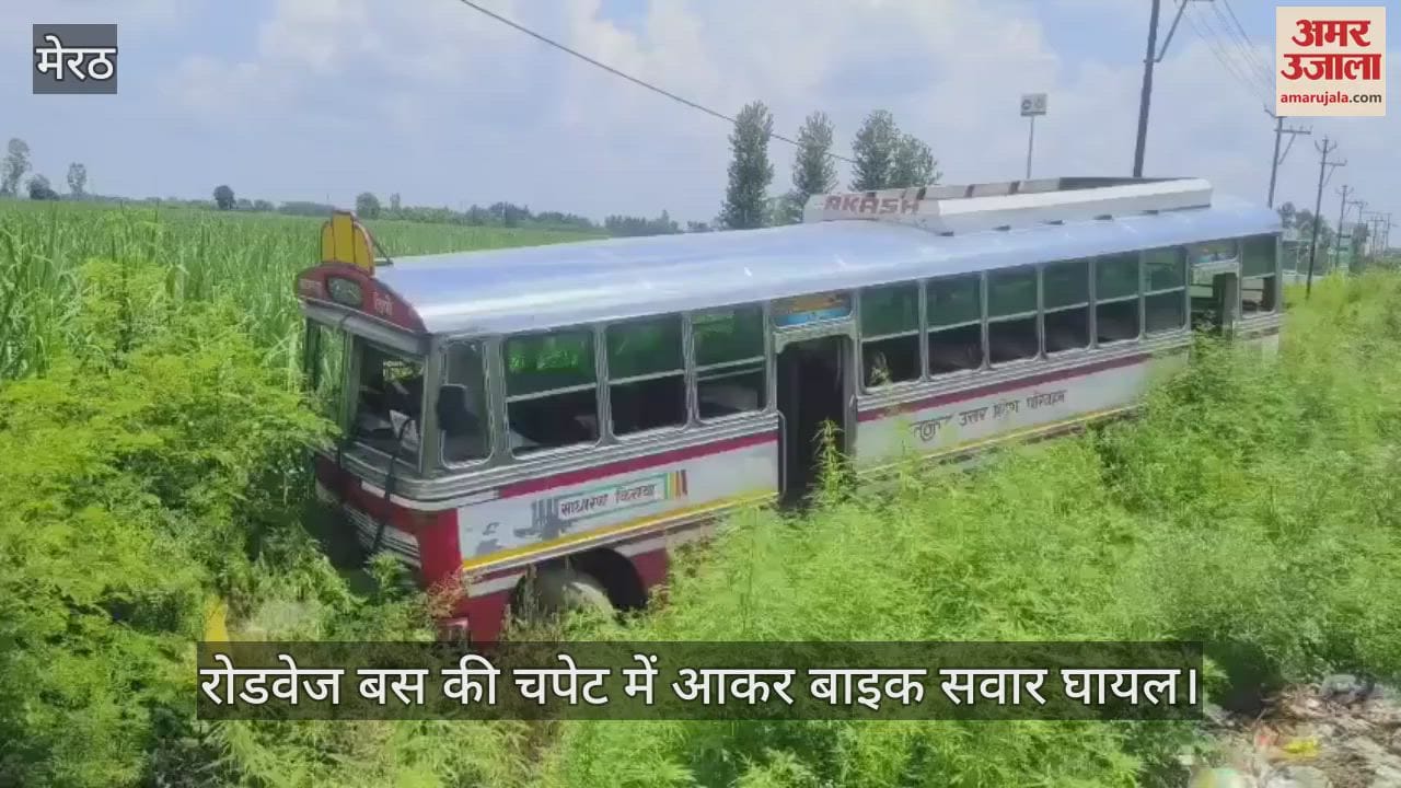 Bike rider hit by roadways bus, condition critical