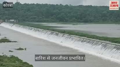 Rain affected life in Korba concrete houses collapsed