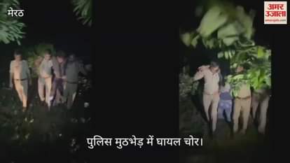 Nauchandi and Medical police encounter thieves, two gang members shot in leg