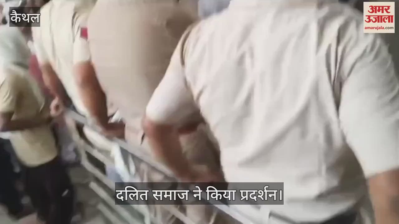 Dalit society protest