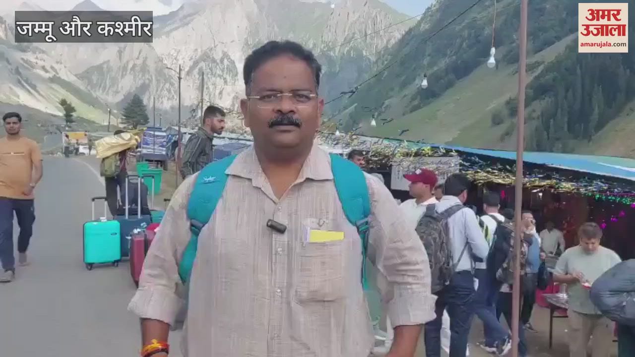 Amarnath Yatra 2025 begins, first batch of devotees of Baba Barfani reaches Baltal
