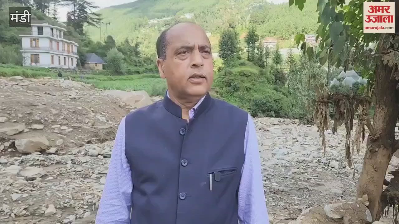 Jairam Thakur visited flood affected Kuklah and Bagsyad