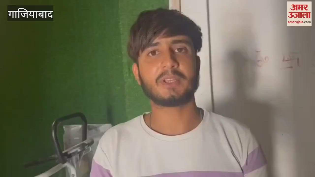 Ghaziabad police is accused of taking young man to police station and beating him