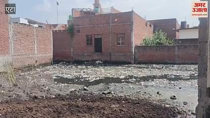 ponds become a problem in rain