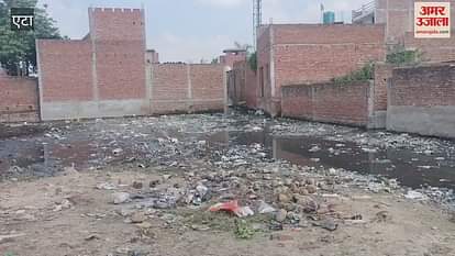 ponds not clean in etah