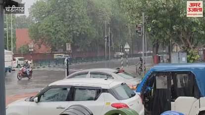 Rain in Chandigarh