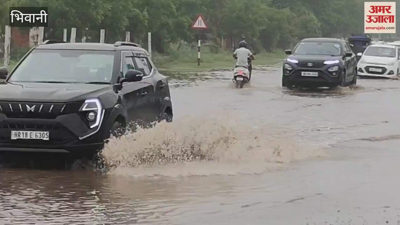Heavy rain in Bhiwani exposed the reality of poor management, ponds of villages overflowed