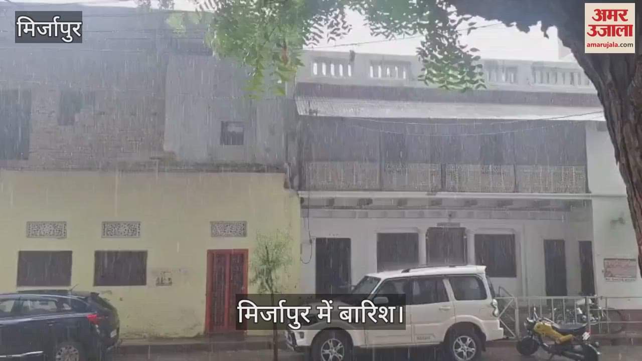heavy rain in mirzapur